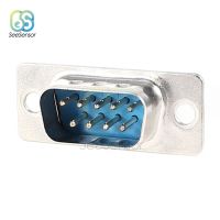 【The-Best】 Buysob 10Pcs DB9 DB15 DB25 Hole/ชายหญิงเชื่อมขั้วต่อ Serial Port Socket DB D-SUB อะแดปเตอร์9/15/25 Pin