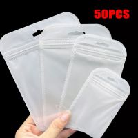 【CW】✵  50pcs Transparent Plastic Resealable Jewelry Storage Earrings Necklace Display