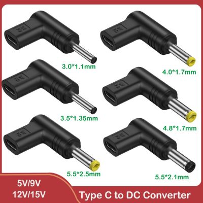 USB C PD to DC Power Connector Universal 5V 9V 12V 15V  TypeC to DC Jack Plug Charge Adapter Converter for Router Tablet Fan  Wires Leads Adapters