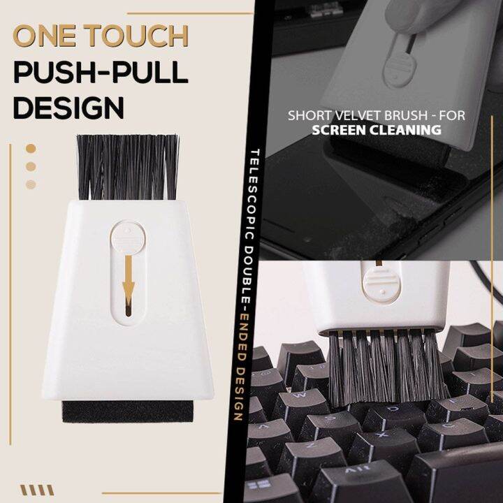 EL TRONICS DoubleEnded Universal Cranny Dust Shovel for Laptop Keypad