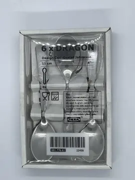DRAGON Coffee spoon, stainless steel - IKEA
