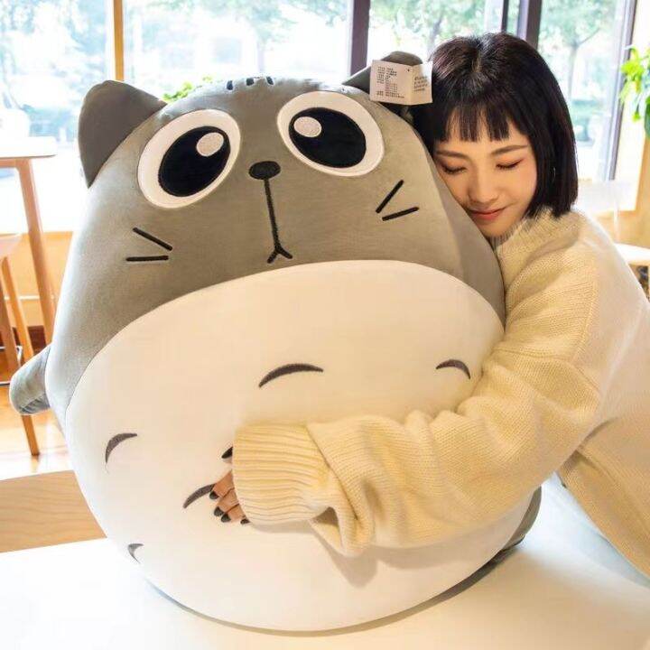 chm-ตุ๊กตา-น่ารัก-ๆ-ตุ้กตาตัวใหญ่-totoro-หมอน-โทโทโร่-โทโทโร่เพื่อนรัก-ตุ๊กตา-ของขวัญวันเกิด-ตุ๊กตานุ่มนิ่ม-ตุ๊กตาแมวอ้วน