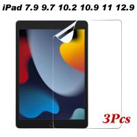 3Packs Tablet Screen Protectors Soft Film For iPad 9.7 10.2 10. 5 10.9 11 12.9 Air 4 3 2 Mini 6 5 4 3 2 For ipad 2017 2018 2020