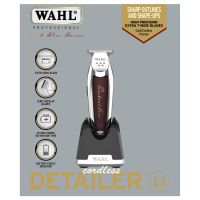 (⭐USA แท้100%) ปัตตาเลี่ยน ไร้สาย วอลล์ WAHL DETAILER CORDLESS TRIMMER Lithium-Ion T-WIDE BLADE แบตเตอเลี่ยน แบตตาเลี่ยน แบตเตอร์เลี่ยน ตัดผม เครื่องตัดผม (แกะลาย)