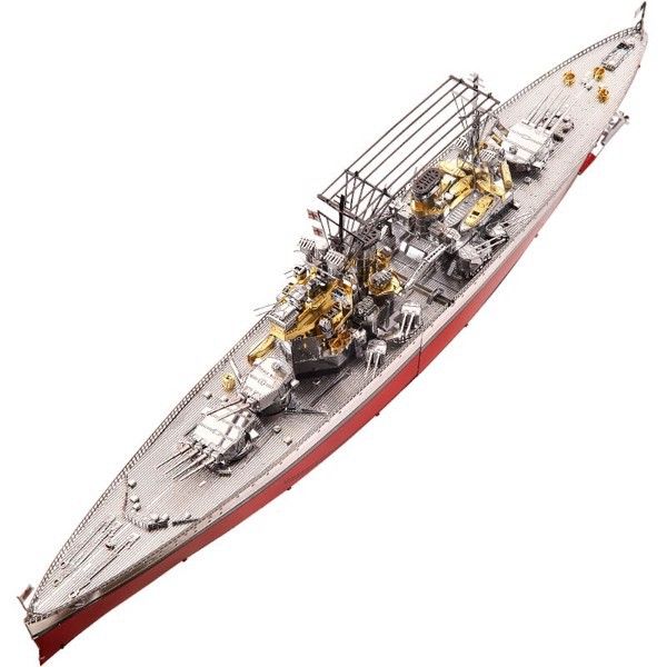 HCMMô Hình 3D Kim Loại Tự Lắp Ráp Tàu Chiến Nagato Yamato Bismarck HMS POW  CV16 CVN65 Kongou Fuso Pyotr Velikiy  Lazadavn