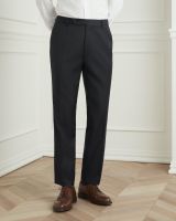 WARDROBE MINISTRY - กางเกงสแล็ค Club Slim-Fit Wool-Blend Trousers in Midnight Blue