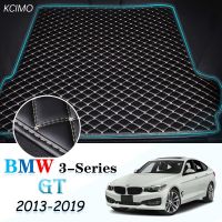 Alas Bagasi Mobil หนังสำหรับ BMW 3 Series แกรนทัวริสโม2013-2019 Trunk แผ่นรองกระโปรงหลังรถ3Srieis GT Liner Pad ไลเนอร์กระบะ F34 BMW