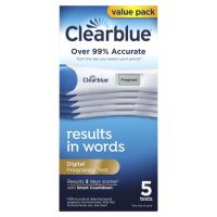 Clearblue Digital pregnancy test ที่ตรวจการตั้งครรภ์ดิจิตอล สามารถตรวจได้ก่อนประจำเดือนมา 4 วัน