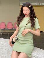 New Product WERUERUYU 2021 Spring Summer New Women Short Sleeve Aline Dress Solid Cute Kawaii Ladies Evening Party Slim Vestidos