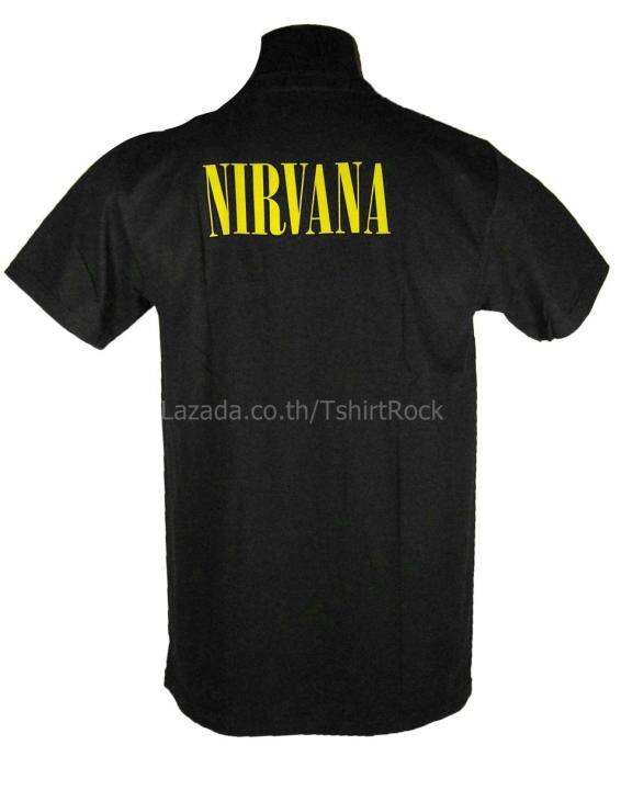 เสื้อวง-nirvana-เนอร์วานา-ไซส์ยุโรป-เสื้อยืดวงดนตรีร็อค-เสื้อร็อค-nir1703-ส่งจาก-กทม