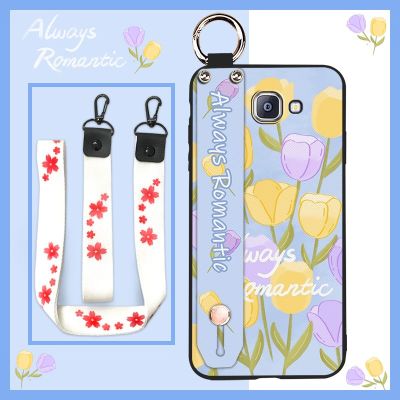 armor case Silicone Phone Case For Samsung Galaxy A9/A9000/A9100/A9 Pro cute Original Waterproof Phone Holder Wristband