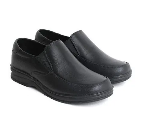 black waterproof school shoes