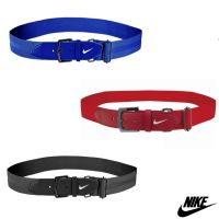 Nike Collection เข็มขัด ไนกี้ Adjustable Belt 3.0 N.100.0732.010 BK / N.100.0732.400 NV / N.100.0732.610 RD (990)