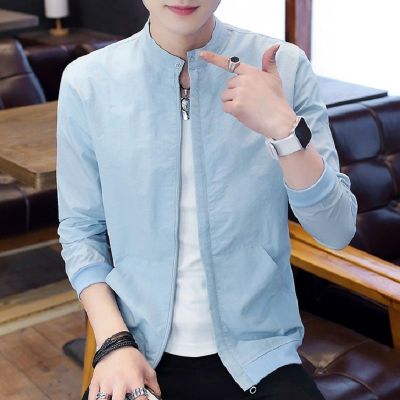 ZZOOI Fashion Stand Collar Button Zipper Pockets Solid Color Shirt Mens Clothing 2022 Autumn New Oversized Casual Tops Korean Shirts