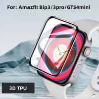 ฟิล์มกันรอย Amazfit Bip3/ Bip 3 Pro/  BipU Pro / Bip U/ BipS/ Bip Lite/ 3D  Film ฟิล์ม AmazfitGTS4mini