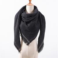 {Warm scarf}Designer 2022ฤดูหนาวผ้าพันคอสามเหลี่ยมสำหรับสตรีแบรนด์หรู Palid Shawl ผ้าพันคอแคชเมียร์อบอุ่นคอผ้าห่ม Lady Bandana Pashmina