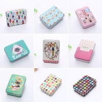 Cartoon Tin Box Sealed Jar Packing Box Jewelry Candy Storage Cans Coin Gift Box Storage Boxes