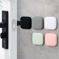 2Pcs Door Stoppers Wall Protector - Silicone Door Knob Guard Wall Shield - Self-Adhesive Door Handle Bumper Silencer For Home ＆ Decorative Door Stops