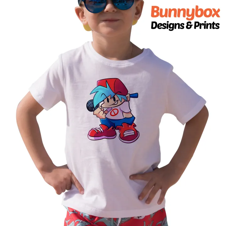 FNF Boyfriend TShirt Design For Kids (Friday Night Funkin) Unisex