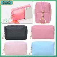 G สีทึบแปดเหลี่ยมผู้หญิง Tas Kosmetik กระเป๋าเครื่องสำอางล้างได้ถุงเก็บของ