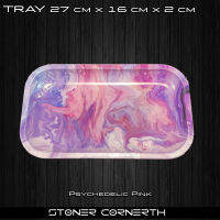 Tray 27cm x 16cm x 2cm Psychedelic Pink จัดส่งรวดเร็ว