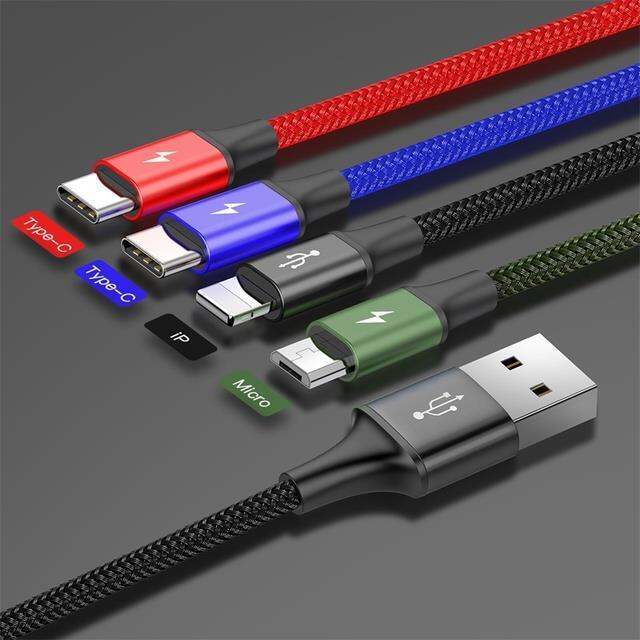 ae-new-สายชาร์จ41usb-สำหรับ-iphone-8huawei-xiaomi-สายชาร์จสำหรับ-lightning-micro-usb-type-c-สายเคเบิลสากล