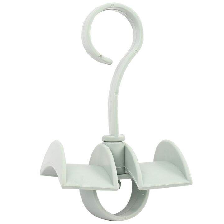 Rotating Storage Rack Bag Hanger Without Punch Clothes Plastic Rack Tie