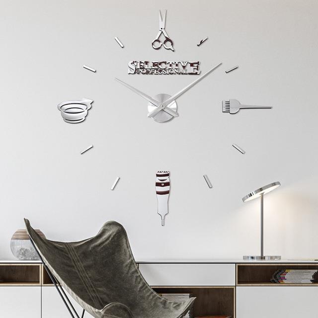 fashion-simple-haircut-tools-eva-clock-hairdressing-diy-acrylic-creative-3d-wall-stickers-stereo-watche-custom-needle-wallclocks