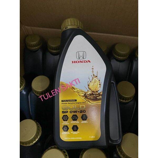 ORIGINAL HONDA GENUINE ENGINE OIL SP 0W20 FULLY SYNTHETIC (1@Litre ...