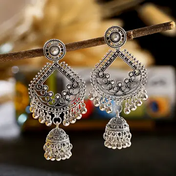 Earrings Earrings|geometric Tassel Drop Earrings - Korean Fashion Jewelry  For Women