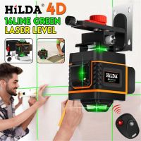 110V-220V 16 Lines Adjustable Laser 4D Self Leveling Horizontal Vertical Cross Green Laser Waterproof Beam Measuring Equipment