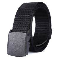 Men Female Belts Military Nylon Adjustable Mens Belt Men Outdoor Travel Tactical Waist Belt with Plastic Buckle Women 150cm  Floaties