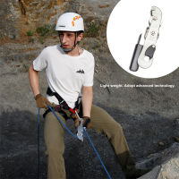 Descender Belay Device Climbing Aider สายรัดนิรภัยสำหรับการปีนเขา