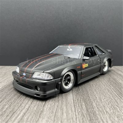 1/24 Ford Mustang GT Alloy Sports Car Model Diecast Metal Toy Police Car Vehicles Model Simulation Collection Childrens Toy Gift
