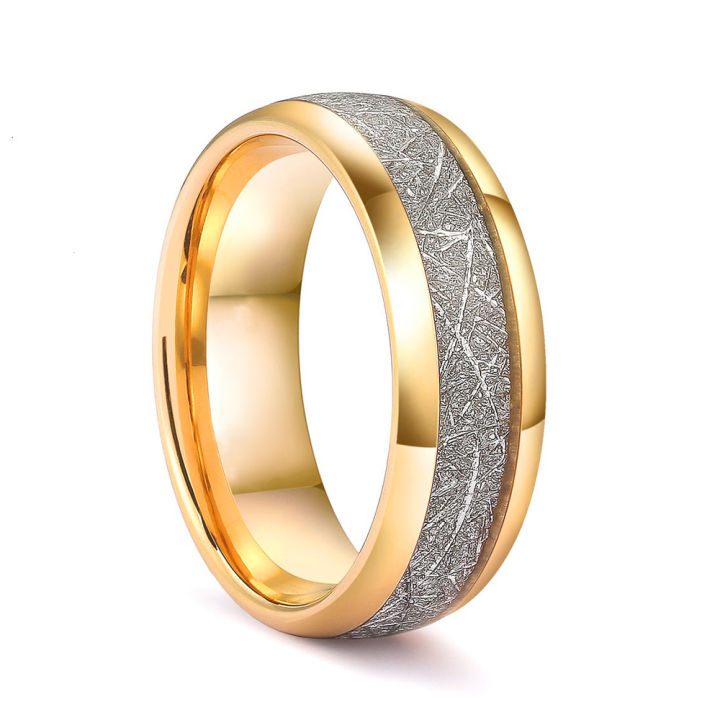 Fashion 8mm Red Tungsten Wedding Band Black Tungsten Carbide Ring For Men Women Retro Celtic Dragon Inlay Red Carbon Fiber Ring