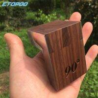 90degree Japanese Black walnut Dovetail Saw Guide Dovetail Jig Marker Wood Joints Gauge Magnetic Hand Cut Saw Guide