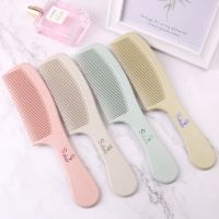 【BEIBEI】 Candy Color Anti-static Dense Tooth Comb Household Hairdressing Comb Hair Comb Plastic Long Hair Combing Hair Small Comb