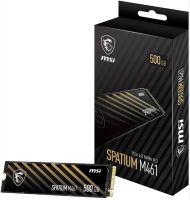 MSI SSD SPATIUM M371 NVMe M.2 500GB PCIe Gen3 R:2200/W:1150500 GB SSD (เอสเอสดี) MSI SPATIUM M371 - PCIe 3/NVMe M.2 2280