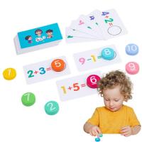 Kids Flash Cards Math Math Games Montessori Toys Flash Cards Math Cards Educational Toys for Preschool Learning Math Toys for Boys Girls Ages Over 1 expert