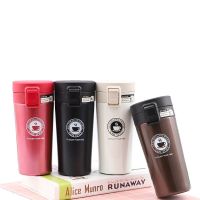 【CW】380ML Double Wall Stainless Steel Vacuum Flasks Car Thermo Cup Coffee Tea Travel Mug Thermol Bottle Thermoses Cup