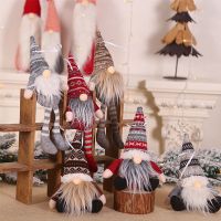 Christmas Pendant Knit Doll Merry Christmas Tree Decor 2020 Christmas Decorations for Home Happy New Year 2021 Kids Xmas Gift