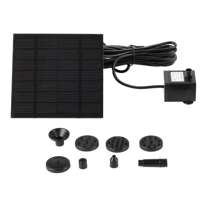 7V 200L/H Solar Panel Powered Water Pump Kits for Aquarium Fountain ...