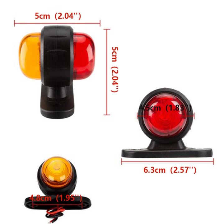 2pcs-12v-24v-truck-trailer-lights-led-side-marker-position-lamp-lorry-tractor-clearance-lamps-parking-light-red-white-amber
