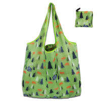 Portable Folding Portable Cloth Bag Reusable Women Foldable Tote