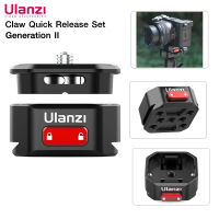 Ulanzi Claw II Quick Release System (Generation II) ขาตั้งกล้อง 1/4 นิ้วสําหรับกล้อง Dslr Gopro