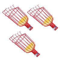 6X Outdoor Deep Basket Garden Tools Fruit Picker Head Metal Fruit Picking Tools Fruits Catcher Harvest Picking