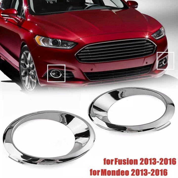 chrome-fog-light-cover-bezel-trim-ring-for-mondeo-2013-2016