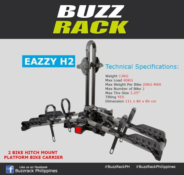 Buzz Rack Eazzy H2 Original | Lazada PH