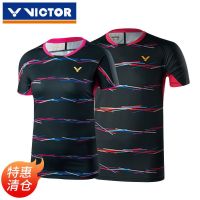 Victor Victor Triumph Wake More Badminton Take Short Sleeve T-Shirt Fashion Leisure Cultivate Ones Morality Show Thin Men And Women Lovers Coat