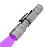 3-mode Blacklight Use Ink Invisible Marker Focus Flashlight Ultraviolet Zoomable 395nm Torch Flashlights Rechargeable Flashlights